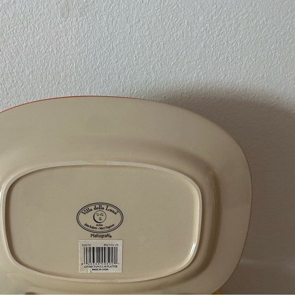 Pfaltzgraff 12” Villa della Luna platter. 2004 - Picture 10 of 10